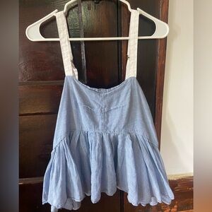 Free People Flowy Top Size Large